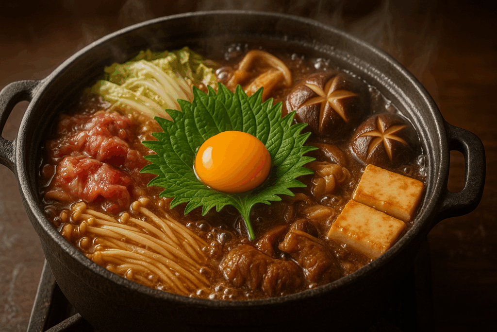 One Pot Easy Sukiyaki
