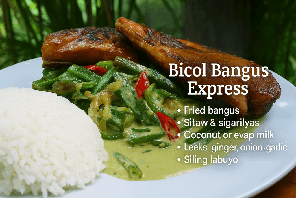 Bicolano Bangus Bicol Express