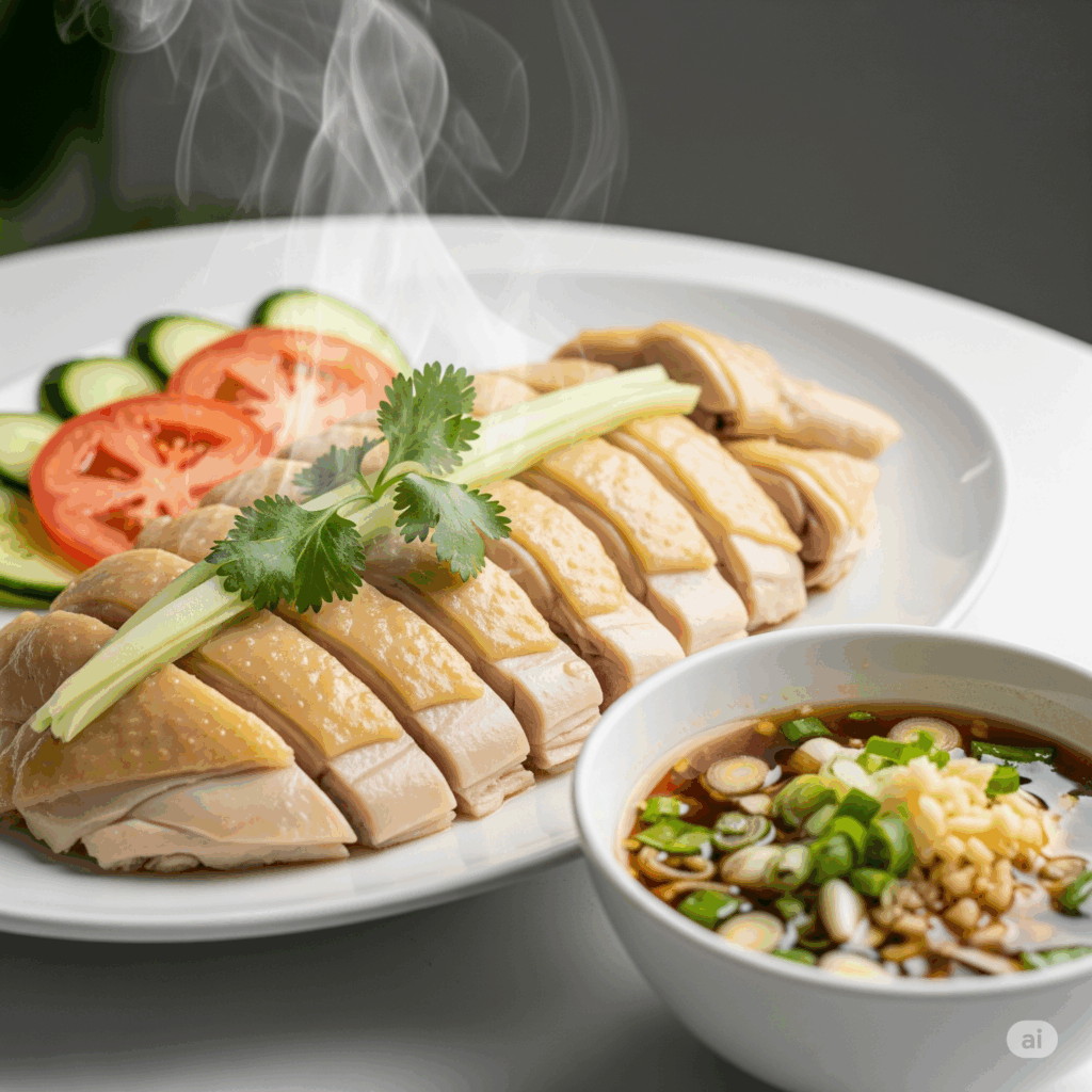 One Pot Easy Hainanese Chicken