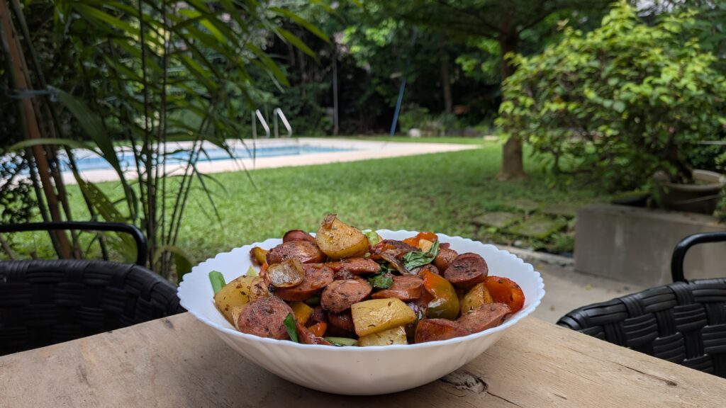 Sausage Skillet Easy simple and Delicious Breakfast