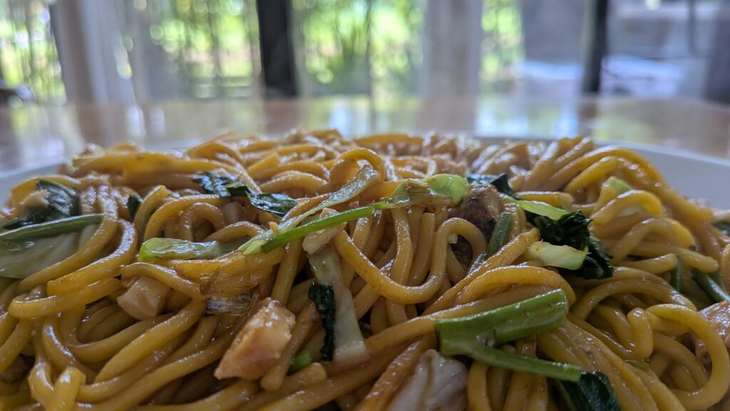 Quick Asian Style Merienda Noodles