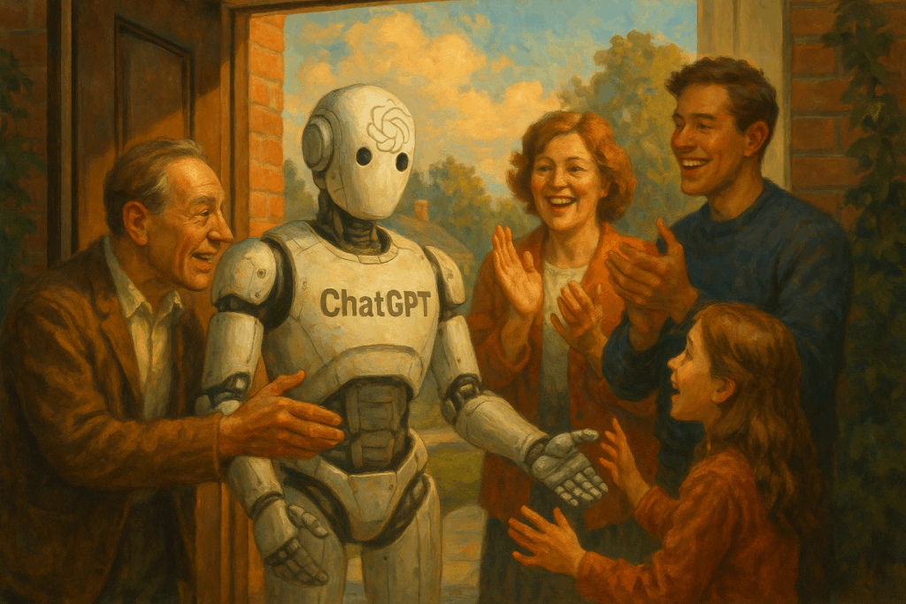 ChatGPT welcomed Home