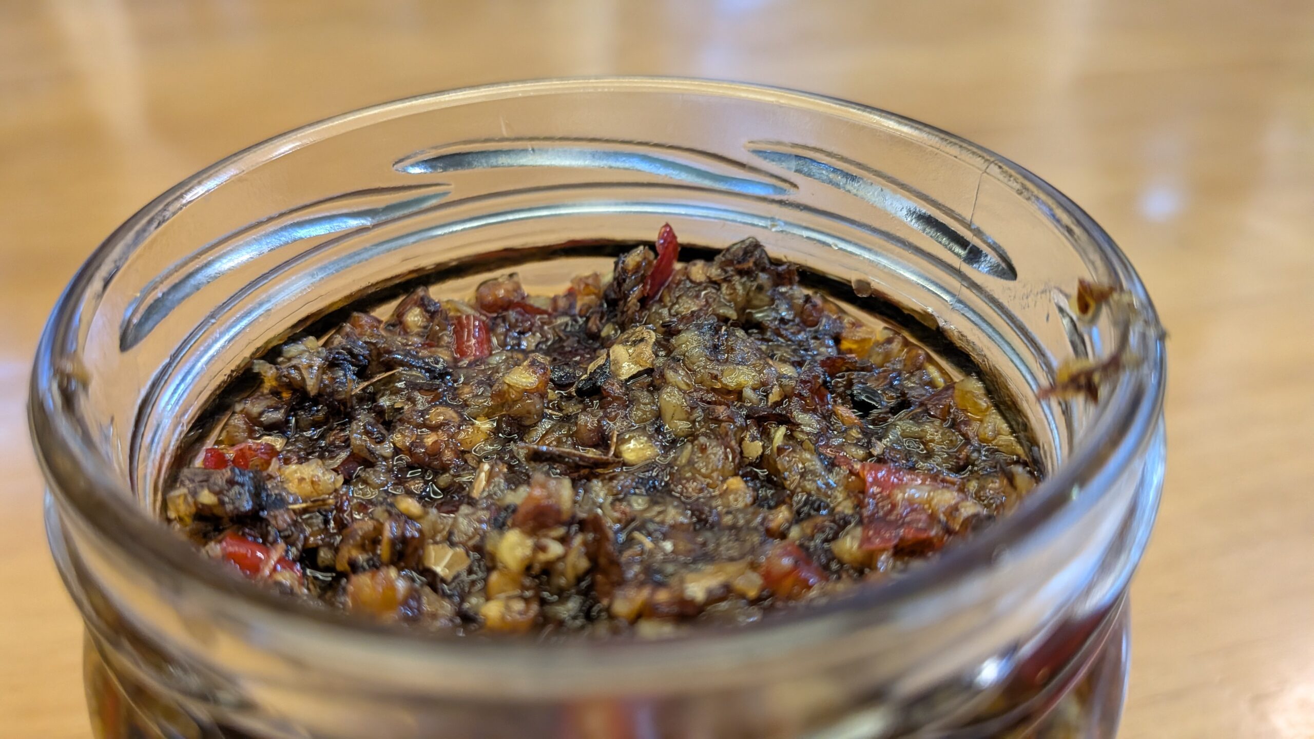 Homemade Crispy Chilli Garlic Oil