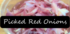 Pickled Red Onions