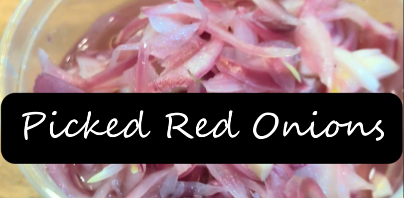 Pickled Red Onions