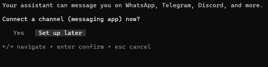 Openclaw messaging app