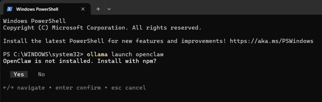 Openclaw install